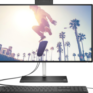 HP 24-CB1026NH BUNDLE ALL-IN-ONE PC (6V340EA) INTEL CORE I5-1235U INTEL IRIS XE GRAPHICS 8GB DDR4-3200 MHZ RAM 512GB PCIE NVME M.2 SSD 23.8”  FREEDOS JET BLACK – PMDG Tech