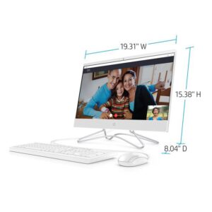 HP ALL-IN-ONE 22-DF0048NH BUNDLE PC (1H7H7EA ) INTEL CORE I3-10100T (3.0 GHZ ) INTEL UHD GRAPHICS 630 4GB DDRA-2666 MHZ RAM 1TB 7200 RPM SATA HDD 21.5″  WINDOWS 11 HOME SNOW WHITE – PMDG Tech