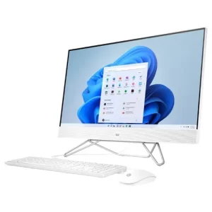 HP 22-DD2075NH ALL-IN-ONE BUNDLE PC (7H369EA) INTEL PENTIUM SILVER J5040 INTEL UHD GRAPHICS 605 4GB DDR4-2400 MHZ RAM 256GB  SSD 21.5″ WINDOWS 11 HOME SNOW WHITE – PMDG Tech