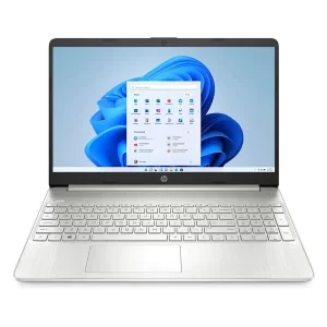 HP LAPTOP 14S-DQ5005NIA 12TH GEN INTEL® CORE™ I5-1235U INTEL® IRIS® Xᵉ GRAPHICS, 8 GB DDR4-3200 MHZ RAM, 256 GB PCIE® NVME™ M.2 SSD 14″ DIAGONAL, HD ANTI-GLARE NATURAL SILVER, FULL-SIZE KEYBOARD, FREEDOS, 1 YEAR WARRANTY 6G5F3EA – PMDG Tech