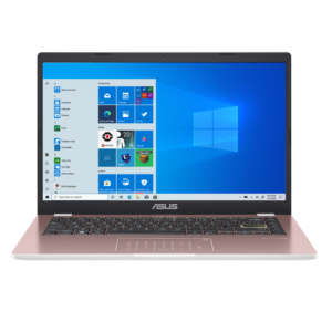ASUS Vivobook E410MA-BV1180W LAPTOP, Intel® Celeron® N4020 4GB DDR4 On Board 128G EMMC Windows 11 Home, Rose Pink 90NB0Q14-M001R0 – PMDG Tech