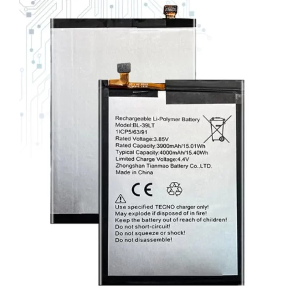 Battery Replacement For Tecno Phones  – PMDG Tech