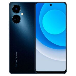 Tecno Camon 19 (CI6) 6.8″ FHD+, 128GB ROM + 4GB RAM, 64MP Rear + 16MP Front, 5000mAh + 18W Fast Charge, Android 12, 4G – Black – PMDG Tech