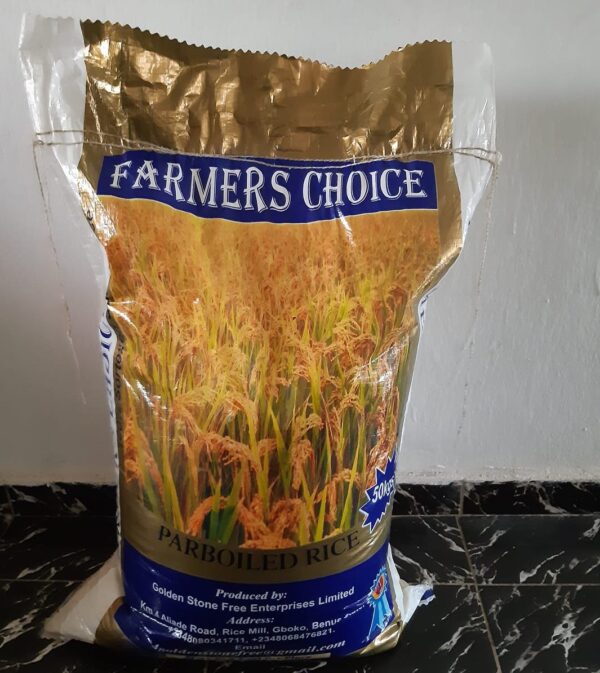 Farmer's Choice Local Parboiled Rice (50kg) - Image 3